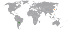 Miniatura para Relaciones Corea del Sur-Paraguay