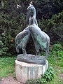 Pelikáni (1950), bronz, ZOO Praha