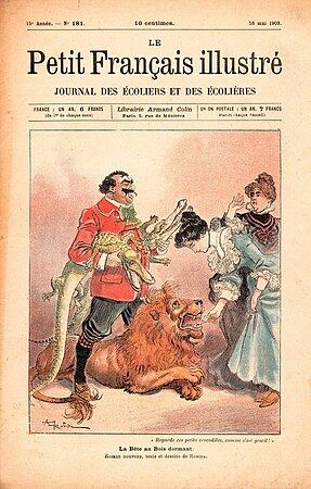 Couverture du 16 mai 1903, avec une illustration d'Albert Robida.