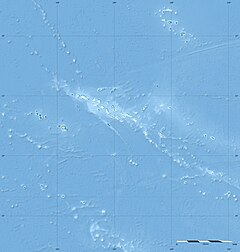 Rapa Iti på kartan över Franska Polynesien