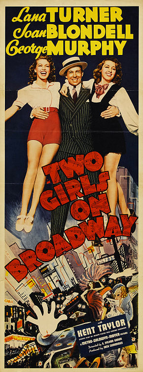 Description de l'image Poster - Two Girls on Broadway 01.jpg.