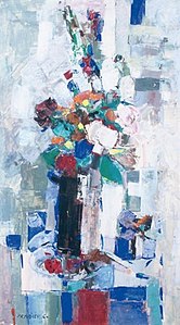 Vase de fleurs (1960).