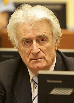 Radovan Karadžić vuonna 2016