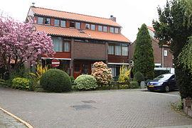 woonhuis van Rudi Carrell (1958-1965) in de hoofdplaats Loosdrecht