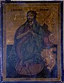 „Свети Йоан Предтеча на трон“, 28 Χ 40. Ο ΙΩΑΝΝΗΣ ΠΡΟΔΡΟΜΟς (рядък иконографски пример)
