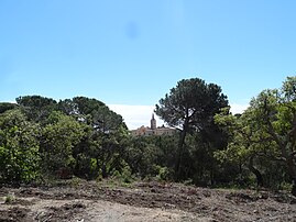 Vista del santuario desde el sur