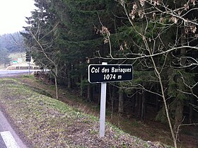 Image illustrative de l’article Col des Baraques