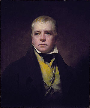 English: Portrait of Walter Scott (1771 - 1832...
