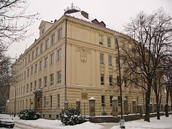 budova bývalého Slovanského gymnázia