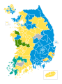 2004년 17대 총선 지역구 결과