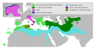 Aire de répartition du Moineau espagnol