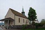 Pfarrbezirk, christkatholische Kirche St. Peter und Paul sowie Pfarrhaus