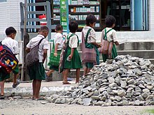 Students on their way to school, Kalaymyo, Sagaing Region, Myanmar Students, Hakha, Chin State, Myanmar.jpg