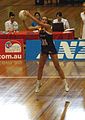 7 March 2009; Tamsin Greenway playing for Queensland Firebirds during the pre-season tournament, the 2009 SOPA Cup.