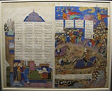 Tabriz, iran, miniature da da una shahname, 1505-10 ca