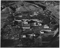 View of Valdez in 1941. Note layout of houses in plaza around the church, a style that is common to all of the oldest villages.