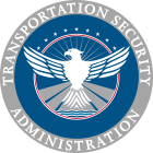 The insignia of the parent agency, the TSA