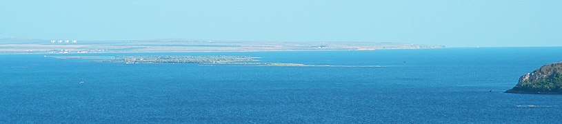 Vista de la isla desde el monte Mithridat