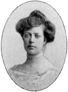 Portrait of Tyra Kleen ca 1900, photographer unknown