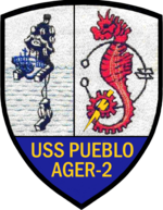  USS Pueblo AGER-2 Crest.png 