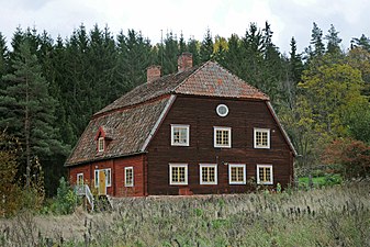 Ullaberg som antas ha varit bostad för gruvfogden.