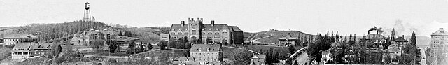 The University of Idaho in Moscow, Idaho, circa 1915