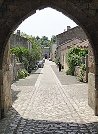 Rue transversale nord-sud