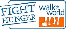 Fight Hunger: Walk the World campaign is a United Nations World Food Programme initiative. WalktheWorldLogo.jpg