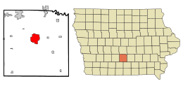 Indianola – Mappa