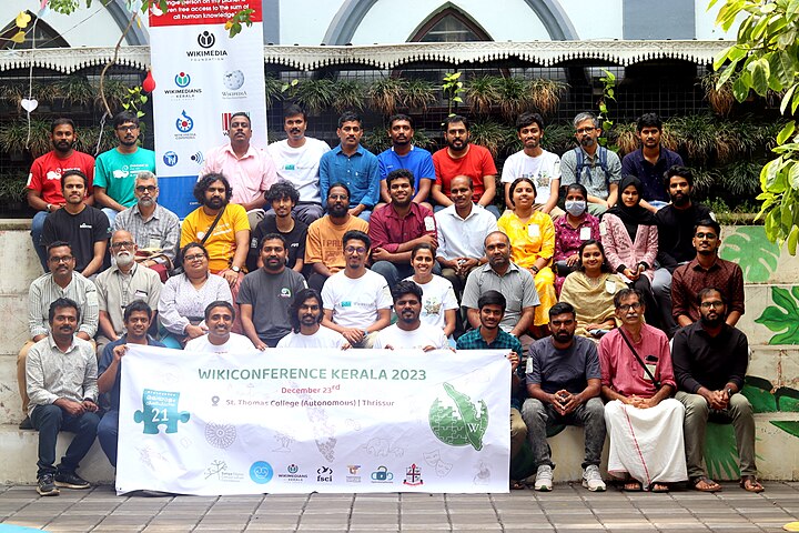 Wiki Conference Kerala 2023 Group photo