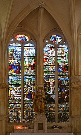 Vitraux de l'église Sainte-Eusèbe à Auxerre