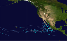 Image illustrative de l’article Saison cyclonique 2013 dans l'océan Pacifique nord-est