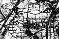 Ortslage Geistenbeck auf der Karte Neuaufnahme von 1912