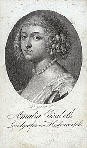 Vignette pour Amélie-Élisabeth de Hanau-Münzenberg