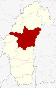 Amplasarea districtului în provincia Phetchabun