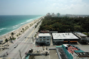 Fort Lauderdale Beach, Florida, USA, which lie...