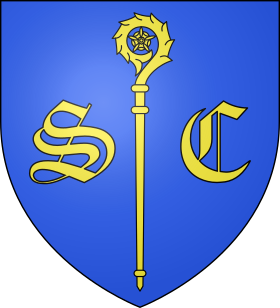 Blason de l'abbaye Saint-Crépin-en-Chaye