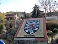 Mosaïque du blason de la ville de Boussens en Suisse pour fêter les 20 ans du jumelage avec la ville de Boussens en Haute-Garonne en 2007