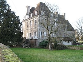 The chateau in Chamilly