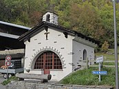 Kapelle Notre-Dame du Bon-Conseil an der Abzweigung nach Le Fregnoley von der Talstrasse