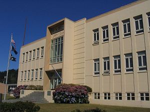Здание суда округа Карри в Голд-Бич