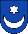 Coat of arms of Oelde, Germany (1910).