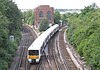 An Electrostar trains crosses the level junction at Dartford Junction on its way from Dartford to London Cannon Street in 2006