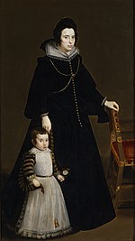 Retrat d'Antonia de Ipeñarrieta y Galdós i son fill Luis