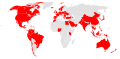 Presenza nel mondo (gennaio 2024)