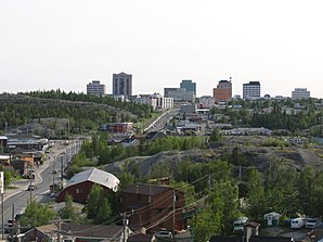 Downtown Yellowknife