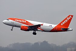 Airbus A319-100 der easyJet Europe