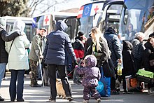 Evacuation of people from vulnerable categories to Austria, 17 March 2022 Evacuation of people from vulnerable categories, Kyiv (07).jpg