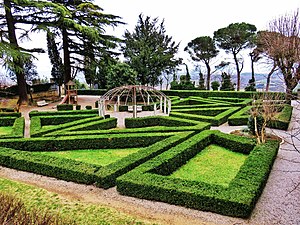 Le parc du château.