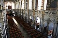 Frederiksborg Slotskirke. Interior from the the queens prayerchamber. Wide angle.